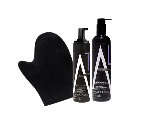 Moroccan Tan Instant Exotic Tanning Mousse Gift Set