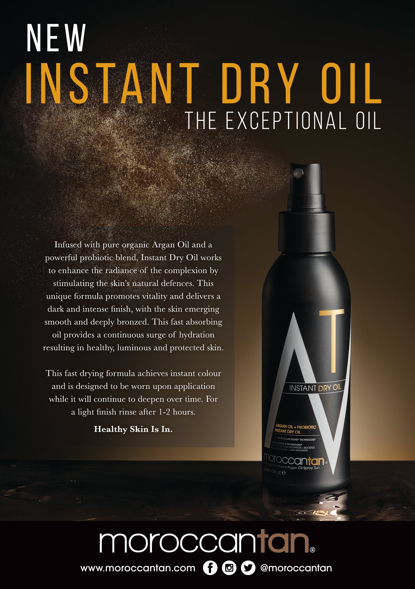 MoroccanTan A5 Counter Board - Dry Oil