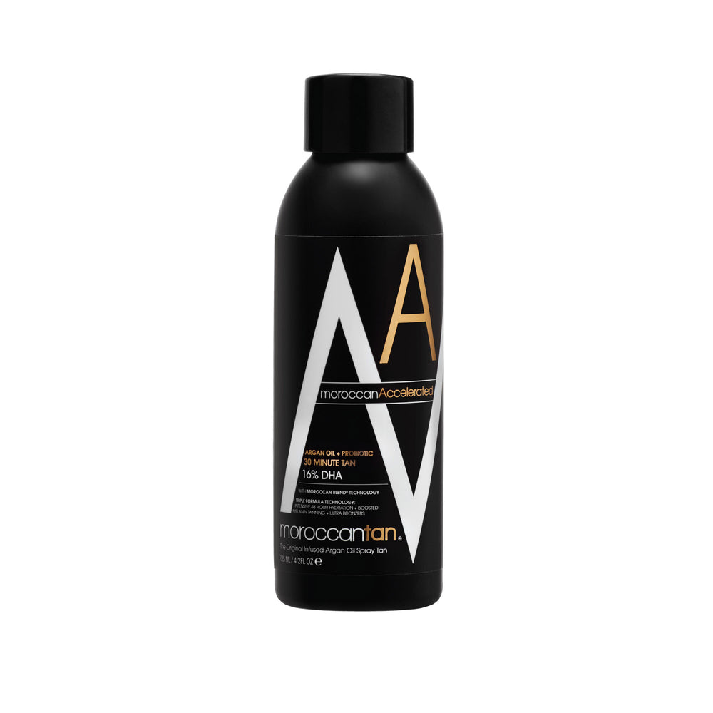 Accelerated 30-Minute 16% DHA Bronze Base Moroccan Tan 125ml