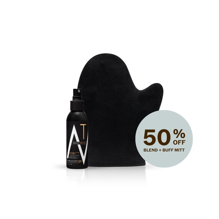 Dry Oil + 50% Off Mitt