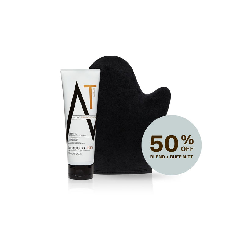 Tanning Lotion + HALF PRICE Mitt