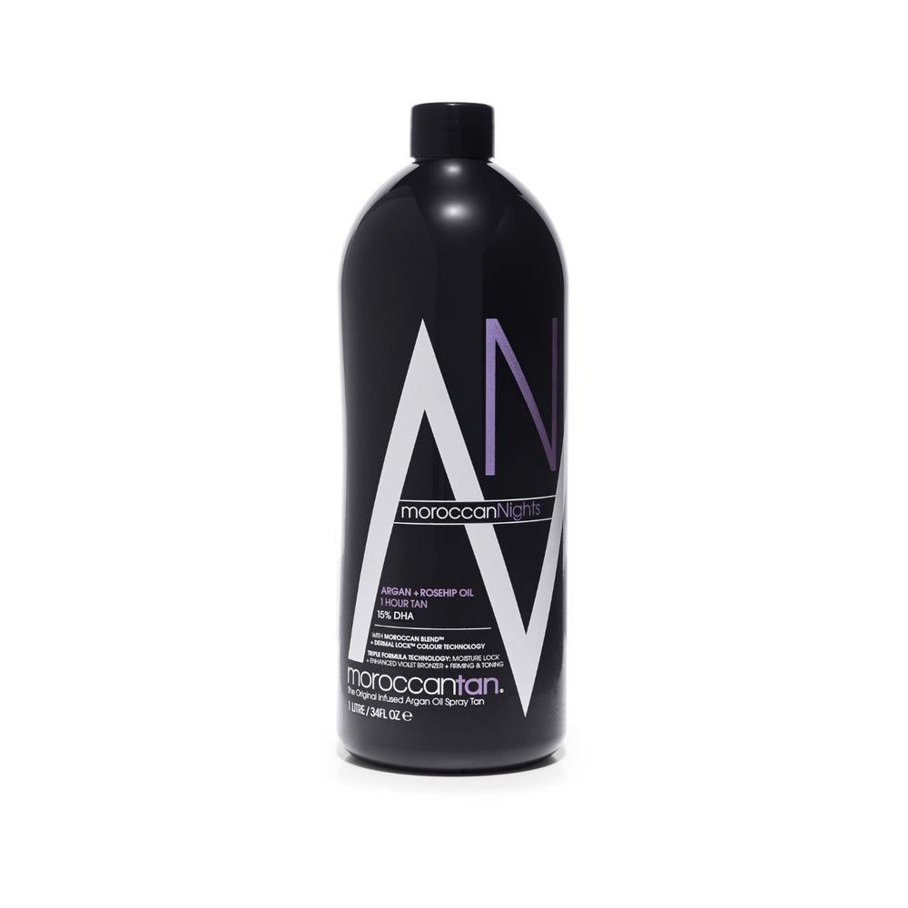 Nights 1-Hour 15% DHA Violet Base Moroccan Tan 1 Litre